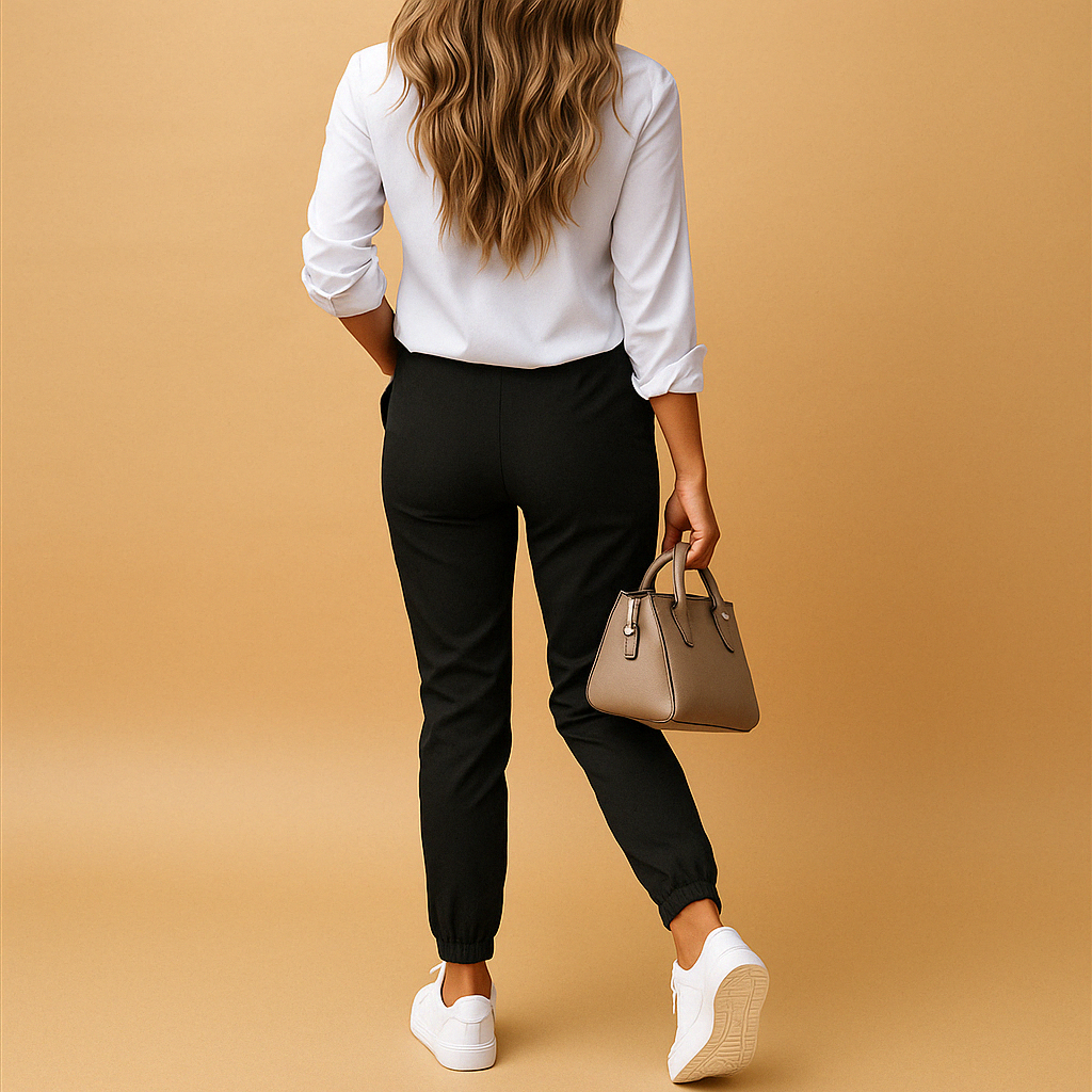 Slim fit chino pants for women | Hazel