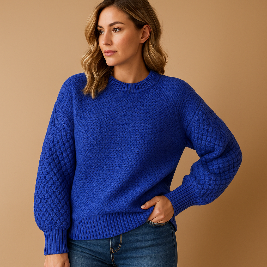 Soft knitted sweater for women | Hazel