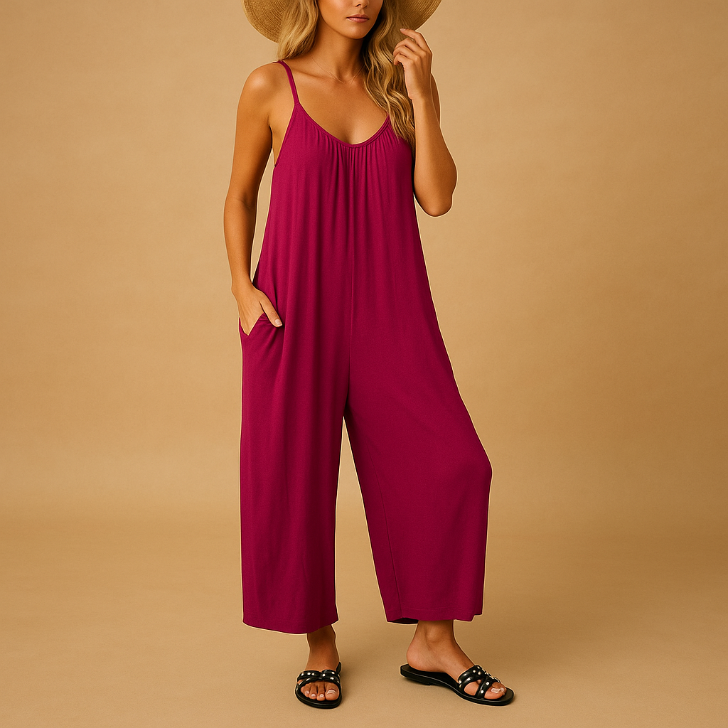 Summer sleeveless jumpsuit for women | Marissa