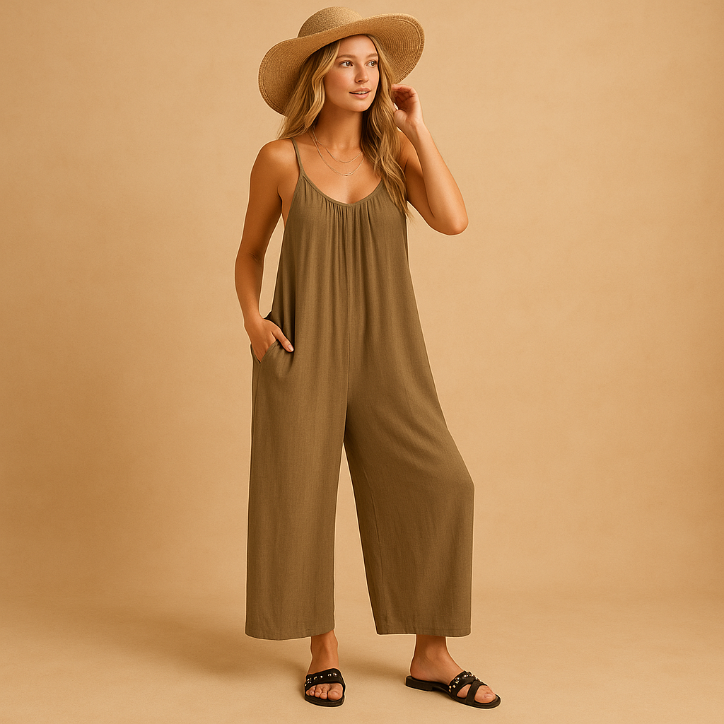 Summer sleeveless jumpsuit for women | Marissa