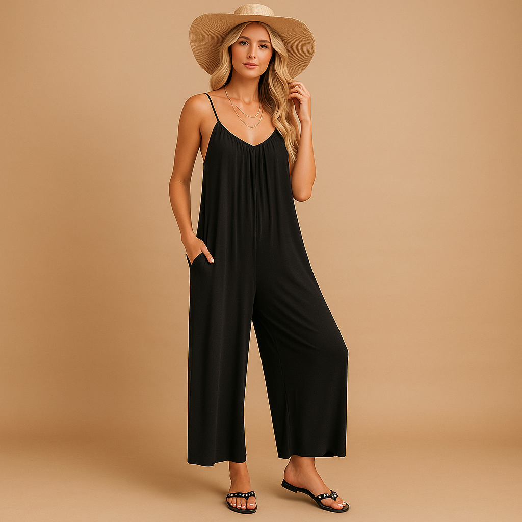 Summer sleeveless jumpsuit for women | Marissa