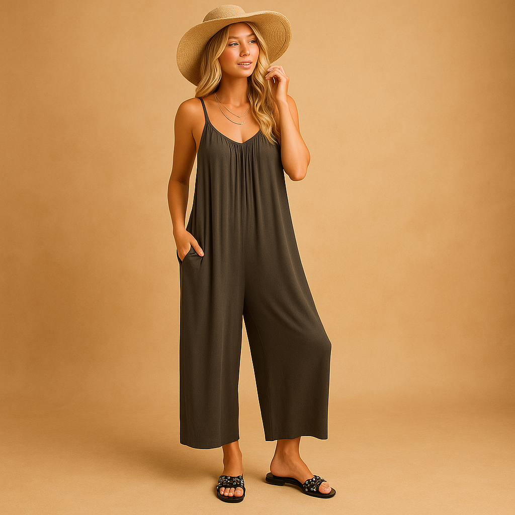 Summer sleeveless jumpsuit for women | Marissa
