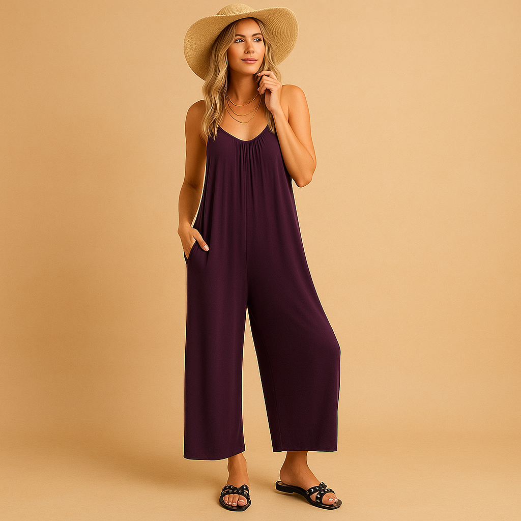 Summer sleeveless jumpsuit for women | Marissa