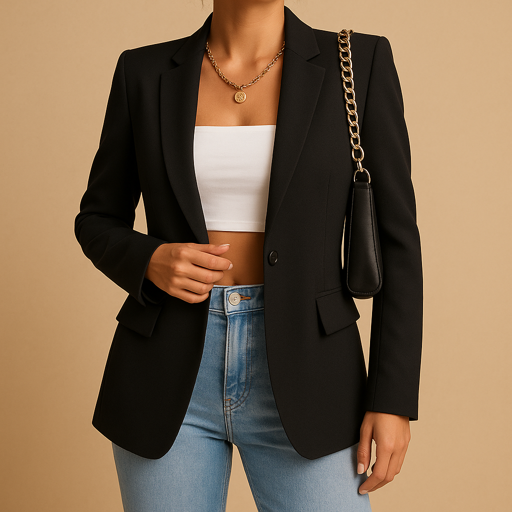 Tailored elegant blazer for women | Liana