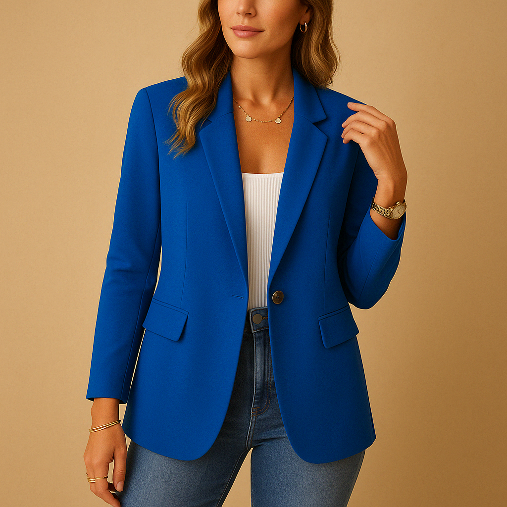 Tailored stretch blazer for women | Liana