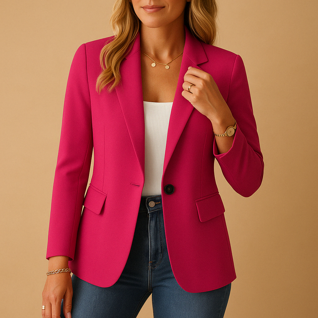 Tailored stretch blazer for women | Liana