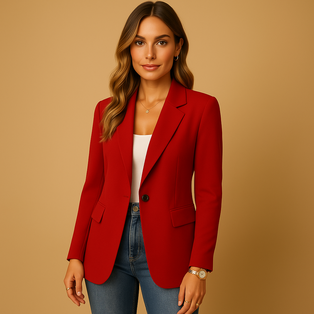 Tailored stretch blazer for women | Liana