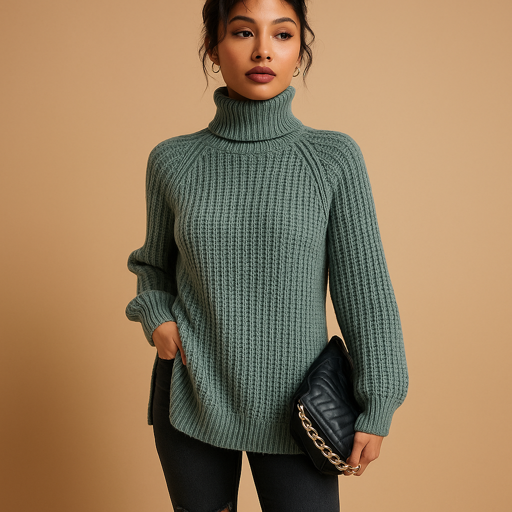 Turtleneck sweater for women | Elodie