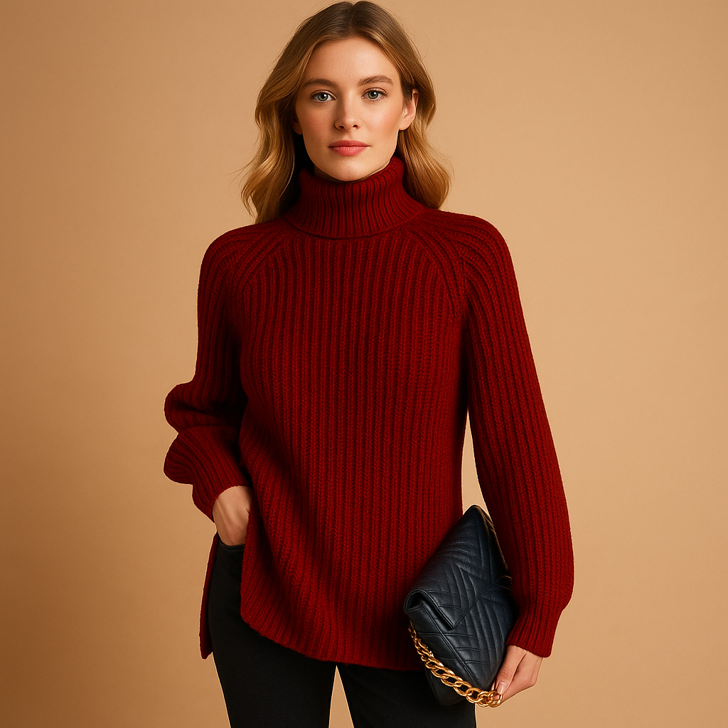 Turtleneck sweater for women | Elodie