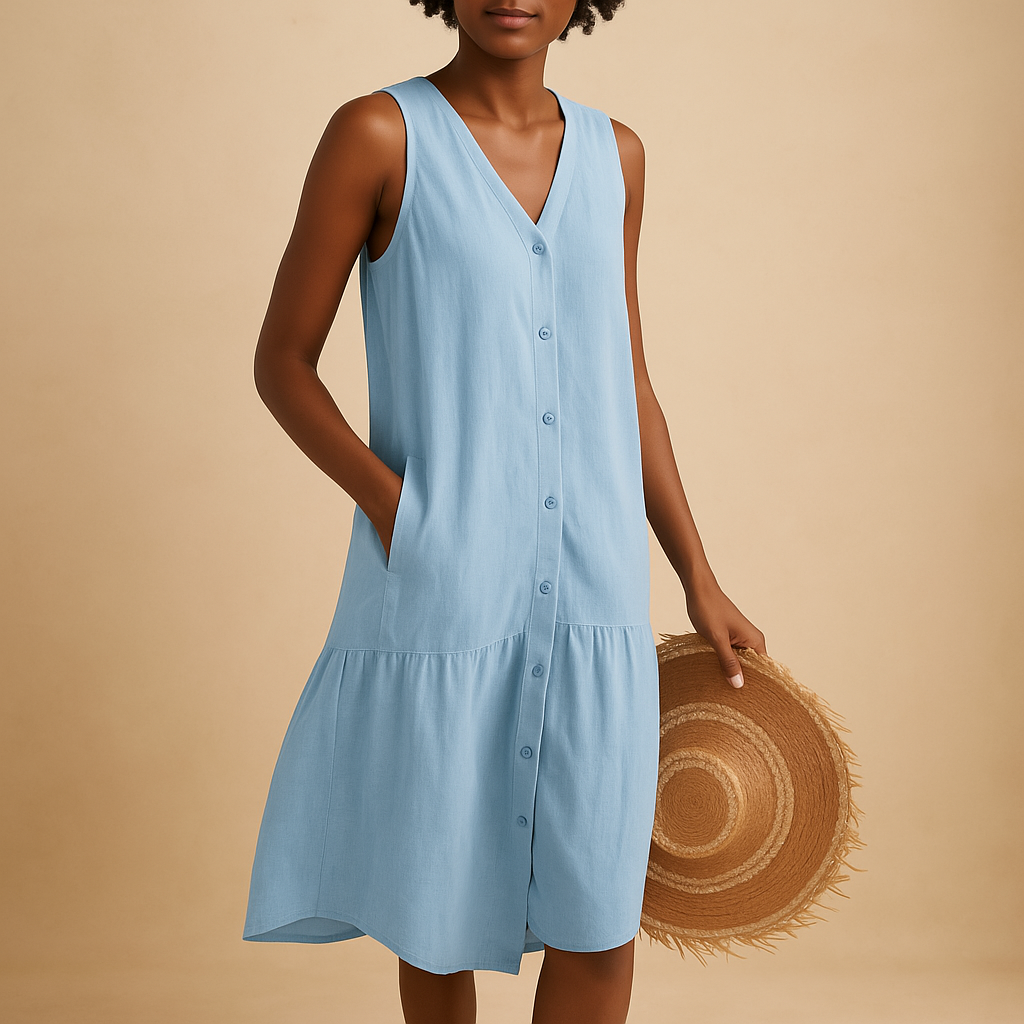 V-neck summer dress for women | Isla