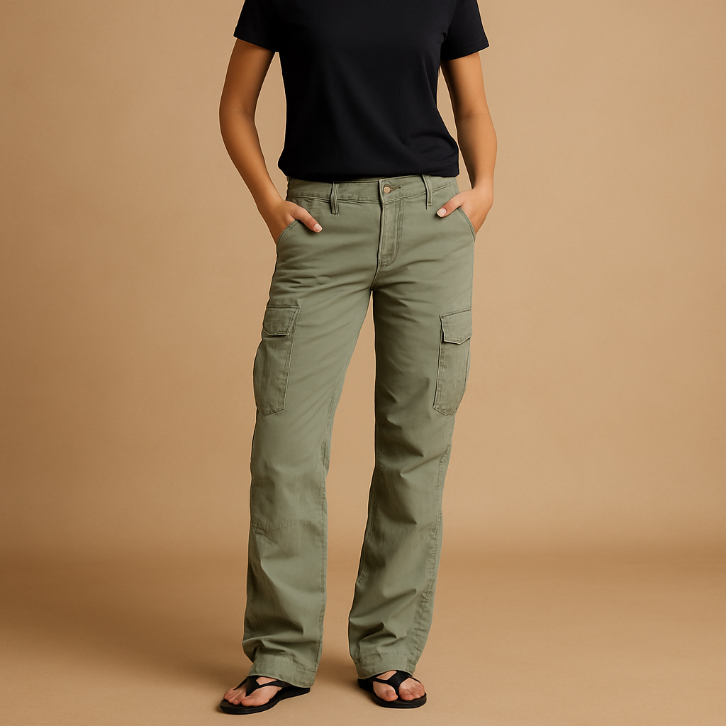 Versatile cargo pants for women | Harper